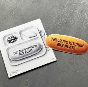 画像3: 【予約商品】NORIKIYO 『The Jail’s Kitchen Mix Plate Coppepan Sticker』(ノベルティCD付き)