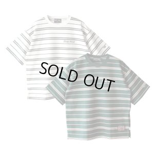画像5: 【NEWFUNK】Stay Nice Border Tee (Green)
