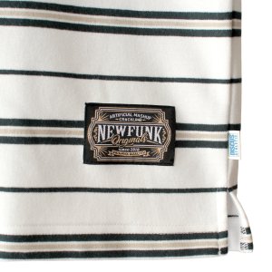 画像4: 【NEWFUNK】Stay Nice Border Tee (White)
