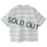 【NEWFUNK】Stay Nice Border Tee (Green)