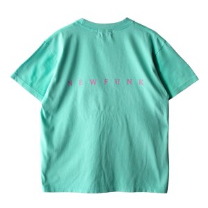 画像2: 【NEWFUNK】MIRROR VINTAGE TEE (Mint Green)