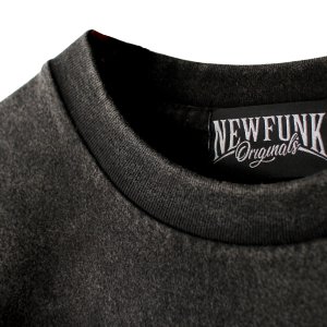 画像5: 【NEWFUNK】MIRROR VINTAGE TEE (Black)