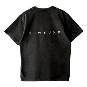 画像2: 【NEWFUNK】MIRROR VINTAGE TEE (Black)