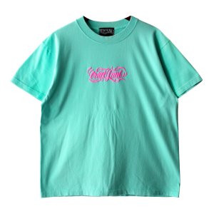 画像1: 【NEWFUNK】MIRROR VINTAGE TEE (Mint Green)