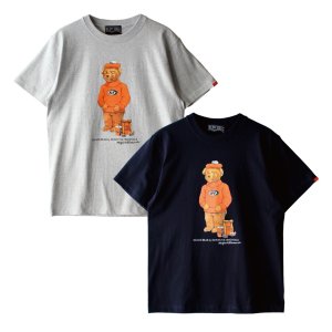 画像6: 【NEWFUNK】HEADS BEAR TEE (Light Grey)