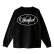 画像2: 【NEWFUNK】CIRCLE Long Sleeve Shirt (Black) (2)