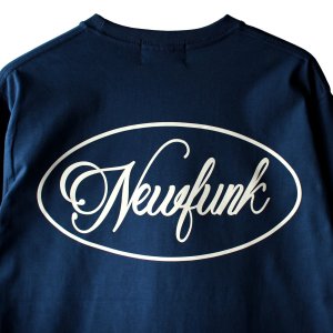 画像4: 【NEWFUNK】CIRCLE Long Sleeve Shirt (Classic Blue)