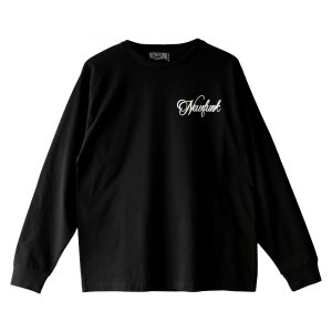 画像1: 【NEWFUNK】CIRCLE Long Sleeve Shirt (Black)
