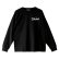 画像1: 【NEWFUNK】CIRCLE Long Sleeve Shirt (Black) (1)
