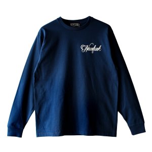 画像1: 【NEWFUNK】CIRCLE Long Sleeve Shirt (Classic Blue)