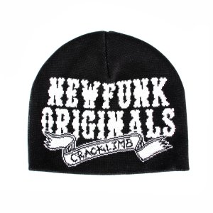 画像1: 【NEWFUNK】DAM Weaving Beanie (Black)