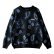 画像1: 【NEWFUNK】PAISLEY CREW NECK KNIT (Black) (1)