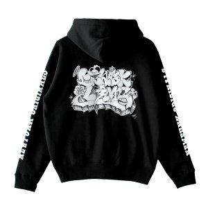 画像2: 【NEWFUNK × DAM ONE】SOUL ZIP HOODIE (Black)