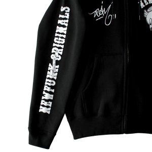 画像5: 【NEWFUNK × DAM ONE】SOUL ZIP HOODIE (Black)