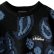 画像2: 【NEWFUNK】PAISLEY CREW NECK KNIT (Black) (2)