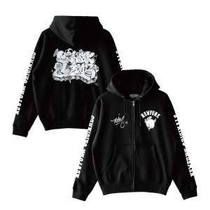 画像7: 【NEWFUNK × DAM ONE】SOUL ZIP HOODIE (Black)