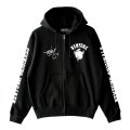 【NEWFUNK × DAM ONE】SOUL ZIP HOODIE (Black)