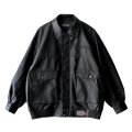 【NEWFUNK】SPICY LEATHER JACKET (Black)