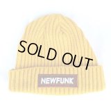 【CRACKLIMB】NEWFUNK BOX KNIT CAP (Mustard)