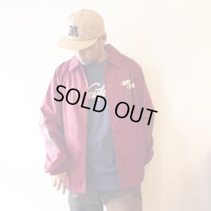 画像3: 【CRACKLIMB】KINGPIN NILON JACKET (WINE)