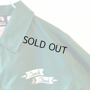 画像3: 【CRACKLIMB】KINGPIN NILON JACKET (D.GREEN)