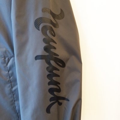 画像3: 【CRACKLIMB】KINGPIN NILON JACKET (Charcoal Gray)