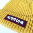 画像2: 【CRACKLIMB】NEWFUNK BOX KNIT CAP (Mustard) (2)