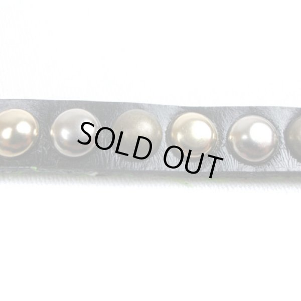 画像2: 【SQUARE】 STADS LEATHER BRACE (2)