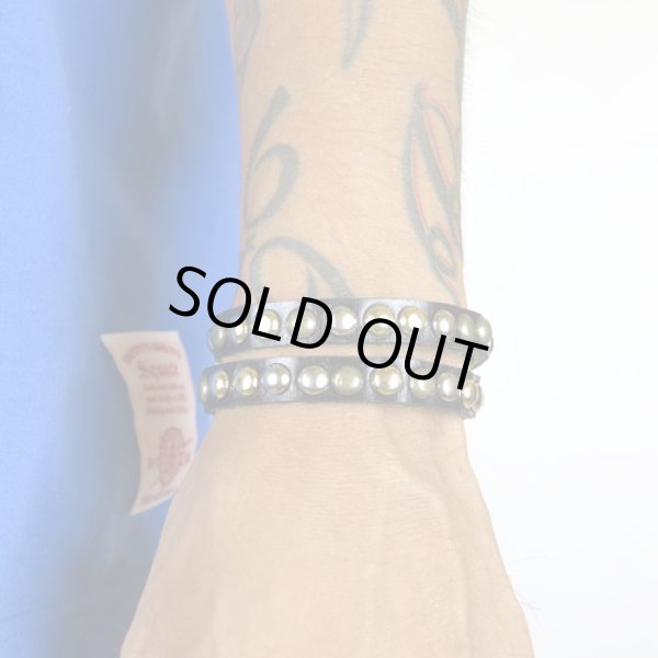 画像4: 【SQUARE】 STADS LEATHER BRACE (4)