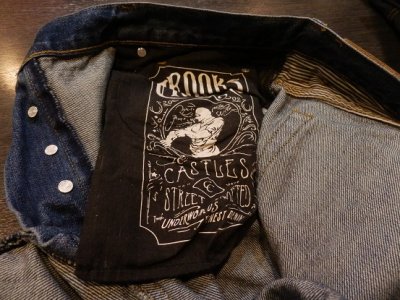 画像1: 【CROOKS&CASTLES】 TYRANT INDIGO RAW DENIM