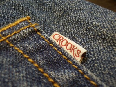 画像3: 【CROOKS&CASTLES】 TYRANT INDIGO RAW DENIM