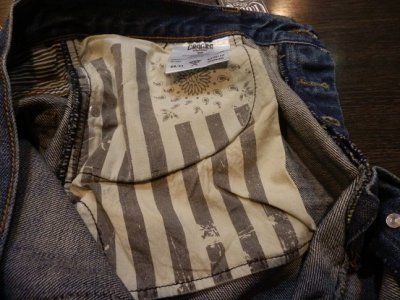 画像2: 【CROOKS&CASTLES】 TYRANT INDIGO RAW DENIM