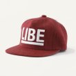 画像1: 【LIBE BRAND】 DENIM CAP (RED) (1)