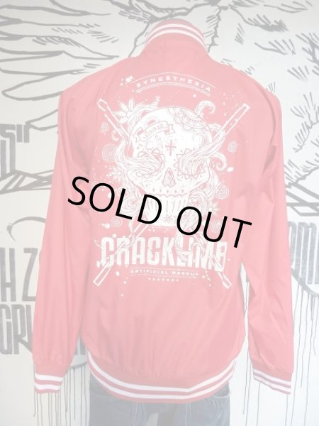 画像3: 【CRACKLIMB】 The 7th Anniversary NYLON JACKET (RED) (3)