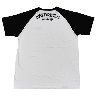 画像1: 【RIVAXIDE】 DAYDREAM BELIEVER RAGLAN TEE (WHT/BLK)