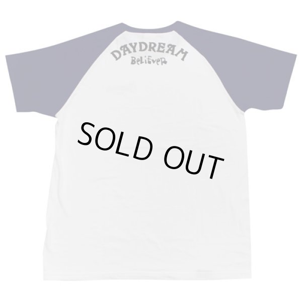 画像2: 【RIVAXIDE】 DAYDREAM BELIEVER RAGLAN TEE (WHT/NAVY) (2)