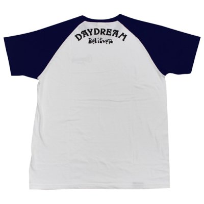 画像1: 【RIVAXIDE】 DAYDREAM BELIEVER RAGLAN TEE (WHT/NAVY)