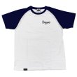 画像1: 【RIVAXIDE】 DAYDREAM BELIEVER RAGLAN TEE (WHT/NAVY) (1)