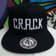 画像2: 【CRACKLIMB】 CRACK SNAPBACK CAP (BLK) (2)