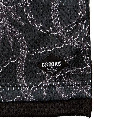 画像3: 【CROOKS&CASTLES】 CHAINLEAF BASKETBALL TANKTOP (BLK)