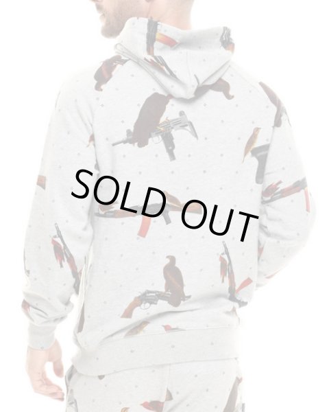 画像3:  ＊SALE＊【CROOKS&CASTLES】 BIRD TRAP HOODED PULLOVER (GRY) (3)