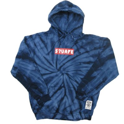 画像1: 【SQUARE】 TIE-DYE HOODY (NVY)