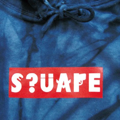 画像2: 【SQUARE】 TIE-DYE HOODY (NVY)