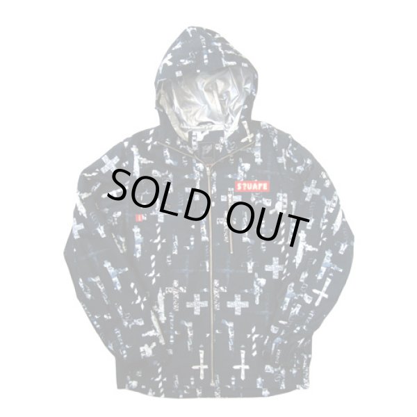画像2: ＊SALE＊ 【SQUARE】 CROSS DESIRE NYLON JACKET (2)