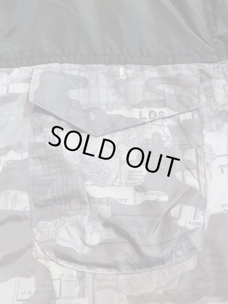 画像5: 【CROOKS&CASTLES】 TRENCHES ANORAK JACKET (BLK/CAMO) (5)