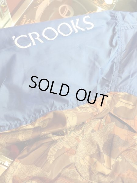 画像3: 【CROOKS&CASTLES】 TRENCHES ANORAK JACKET (BLU/CAMO) (3)