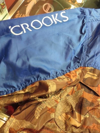 画像2: 【CROOKS&CASTLES】 TRENCHES ANORAK JACKET (BLU/CAMO)