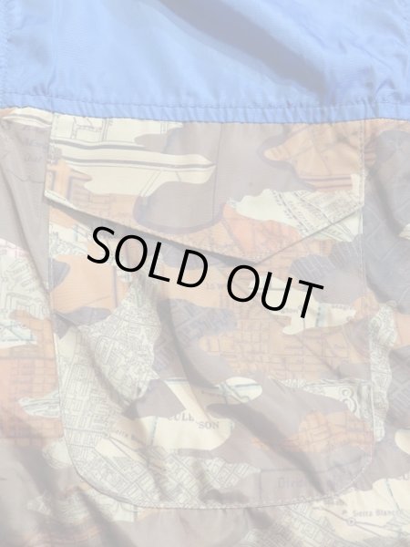 画像4: 【CROOKS&CASTLES】 TRENCHES ANORAK JACKET (BLU/CAMO) (4)