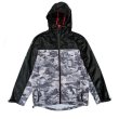 画像2: 【CROOKS&CASTLES】 TRENCHES ANORAK JACKET (BLK/CAMO) (2)