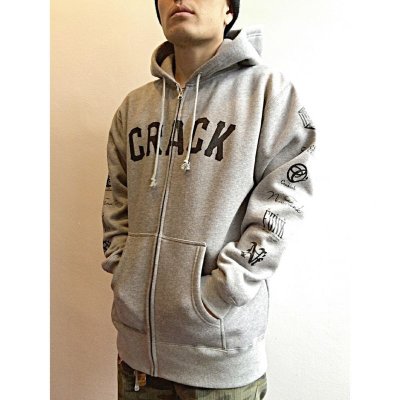 画像3: 【CRACKLIMB】 CVK ZIP PARKA (GRY)